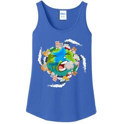 Air Pollution Global Warming Renewable Energy Gift Ladies Essential Tank