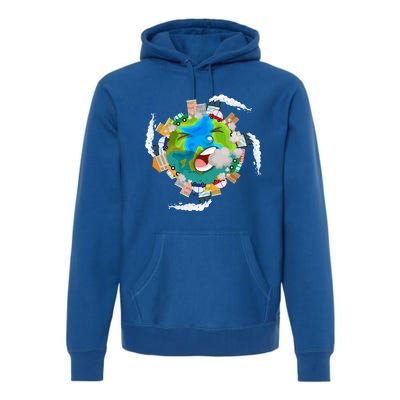 Air Pollution Global Warming Renewable Energy Gift Premium Hoodie