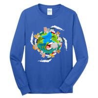 Air Pollution Global Warming Renewable Energy Gift Tall Long Sleeve T-Shirt