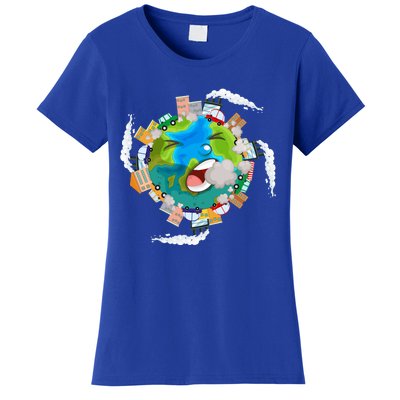 Air Pollution Global Warming Renewable Energy Gift Women's T-Shirt