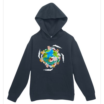 Air Pollution Global Warming Renewable Energy Gift Urban Pullover Hoodie