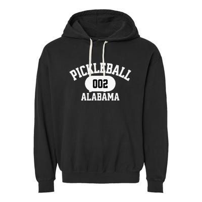 Alabama Pickleball Graphic Pickleballers Garment-Dyed Fleece Hoodie