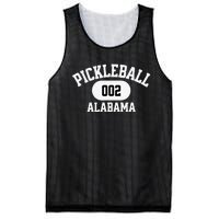 Alabama Pickleball Graphic Pickleballers Mesh Reversible Basketball Jersey Tank