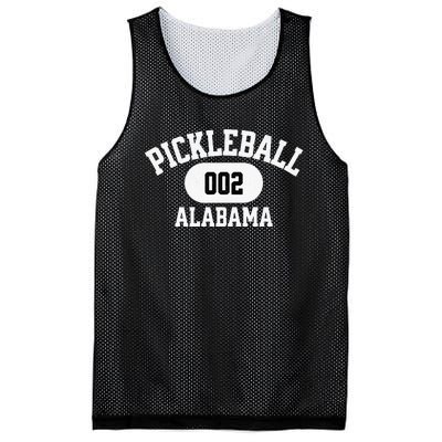 Alabama Pickleball Graphic Pickleballers Mesh Reversible Basketball Jersey Tank