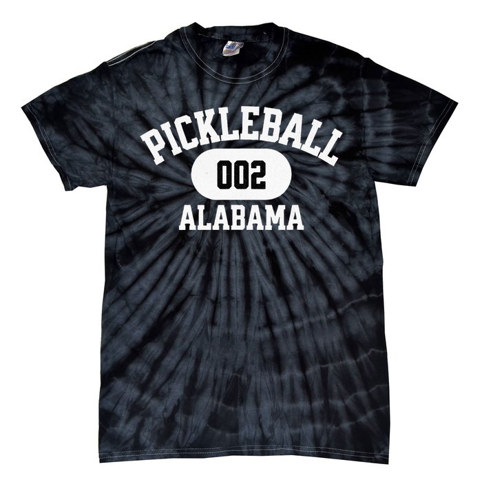 Alabama Pickleball Graphic Pickleballers Tie-Dye T-Shirt