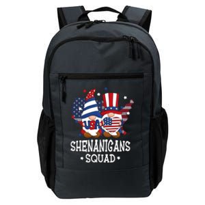 American Patriotic Gnomes Shenanigans Squad Fourth Of July Gift Daily Commute Backpack