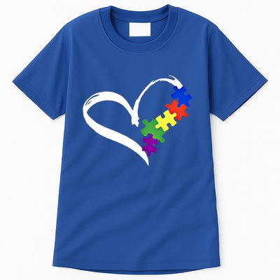 Autism Puzzle Gift Love Gift Gift Tall T-Shirt