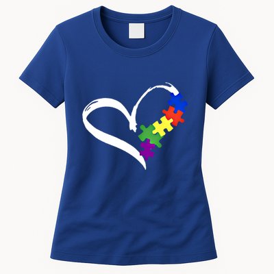Autism Puzzle Gift Love Gift Gift Womens T-Shirt