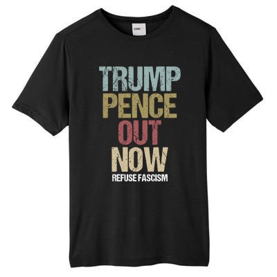 Antitrump Protest Gift Tall Fusion ChromaSoft Performance T-Shirt