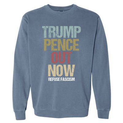 Antitrump Protest Gift Garment-Dyed Sweatshirt