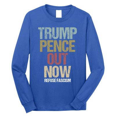 Antitrump Protest Gift Long Sleeve Shirt