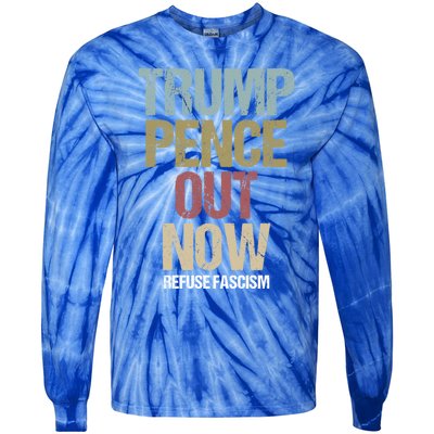 Antitrump Protest Gift Tie-Dye Long Sleeve Shirt