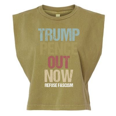 Antitrump Protest Gift Garment-Dyed Women's Muscle Tee