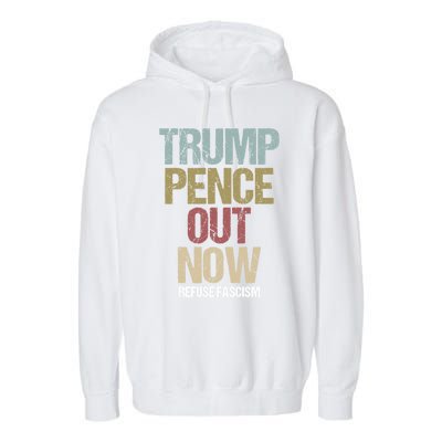 Antitrump Protest Gift Garment-Dyed Fleece Hoodie