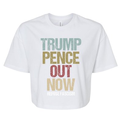 Antitrump Protest Gift Bella+Canvas Jersey Crop Tee