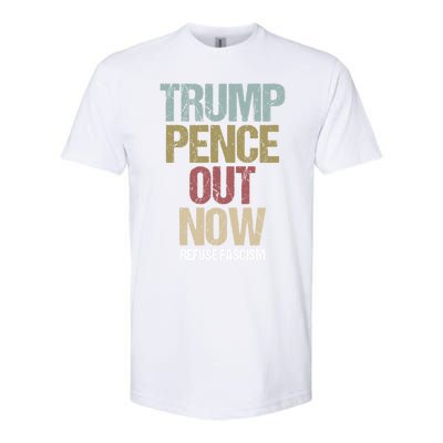 Antitrump Protest Gift Softstyle CVC T-Shirt