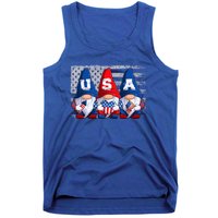 American Patriotic Gnomes Usa 4th Of July Meaningful Gift Tank Top