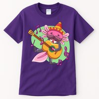 Axolotl Playing Guitar Tall T-Shirt