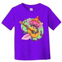 Axolotl Playing Guitar Toddler T-Shirt