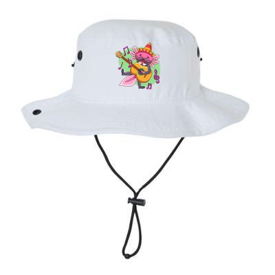 Axolotl Playing Guitar Legacy Cool Fit Booney Bucket Hat