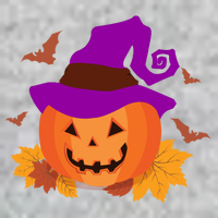 Autumn Pumpkin Halloween V-Neck T-Shirt