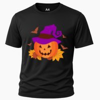 Autumn Pumpkin Halloween Cooling Performance Crew T-Shirt