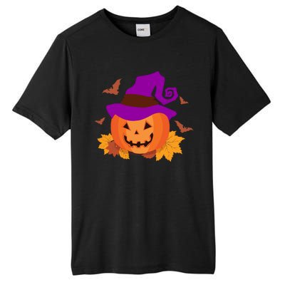 Autumn Pumpkin Halloween Tall Fusion ChromaSoft Performance T-Shirt