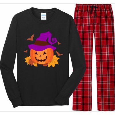 Autumn Pumpkin Halloween Long Sleeve Pajama Set