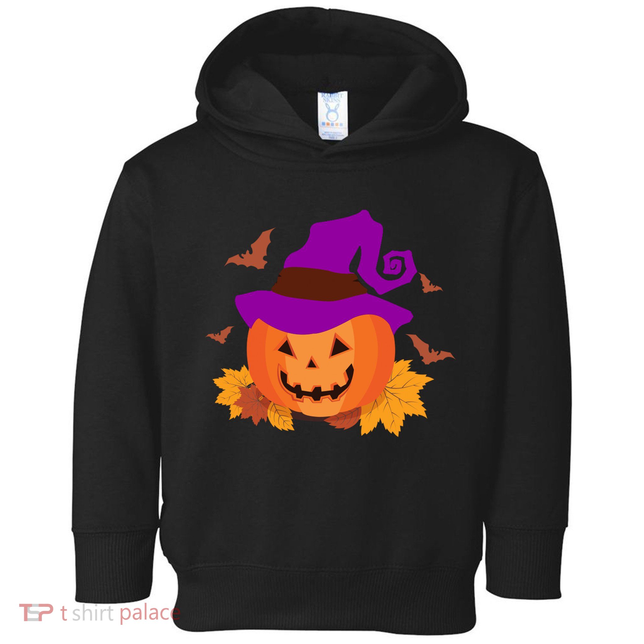 Autumn Pumpkin Halloween Toddler Hoodie