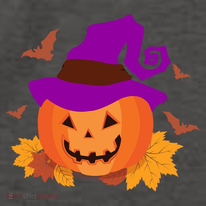 Autumn Pumpkin Halloween Vector Backpack