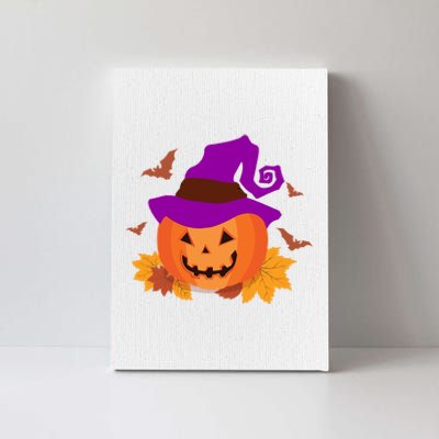 Autumn Pumpkin Halloween Canvas