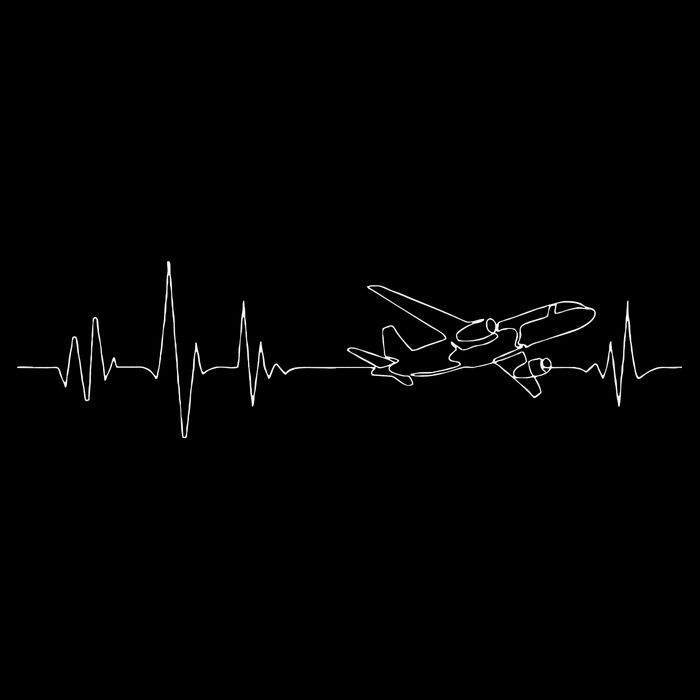 Airline Pilot Heartbeart Aviation Aircraft Airplane Lover Impact Tech Backpack