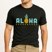 Aloha Pineapple Hawaiian Cooling Performance Crew T-Shirt
