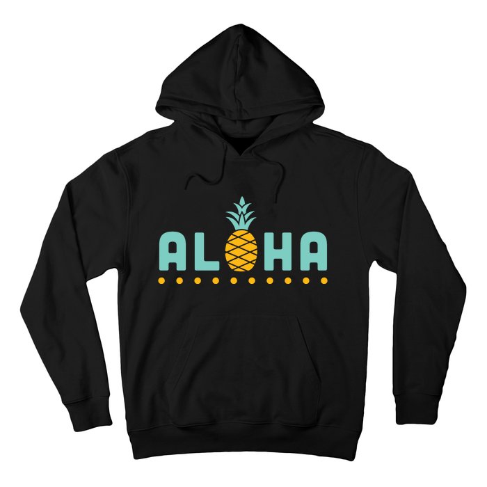 Aloha Pineapple Hawaiian Hoodie