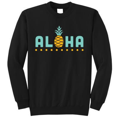 Aloha Pineapple Hawaiian Sweatshirt