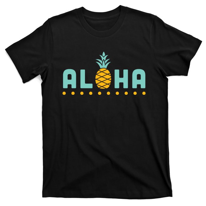 Aloha Pineapple Hawaiian T-Shirt