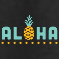 Aloha Pineapple Hawaiian Adult Drive Performance Visor