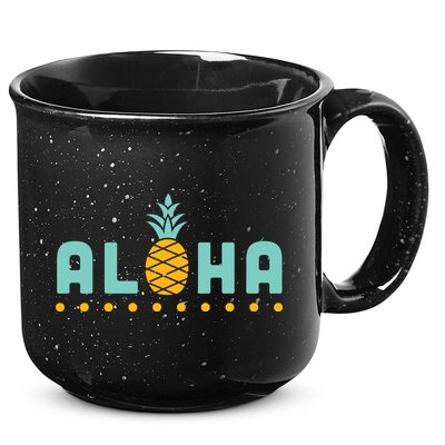 Aloha Pineapple Hawaiian 15oz Campfire Ceramic Mug