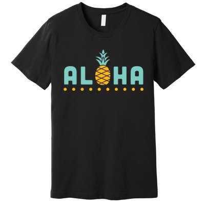 Aloha Pineapple Hawaiian Premium T-Shirt