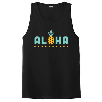 Aloha Pineapple Hawaiian PosiCharge Competitor Tank