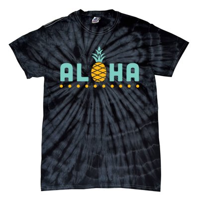 Aloha Pineapple Hawaiian Tie-Dye T-Shirt