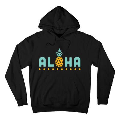 Aloha Pineapple Hawaiian Tall Hoodie