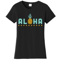 Aloha Pineapple Hawaiian Women's T-Shirt