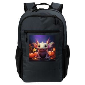 Axolotl Pumpkin – Halloween Thanksgiving Fall Harvest Daily Commute Backpack