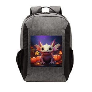 Axolotl Pumpkin – Halloween Thanksgiving Fall Harvest Vector Backpack