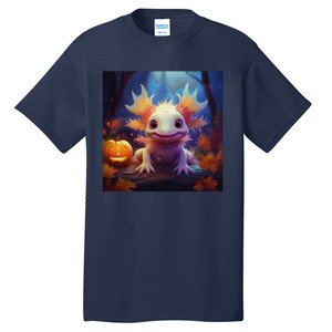 Axolotl Pumpkin – Halloween Thanksgiving Fall Harvest Tall T-Shirt