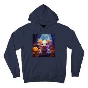 Axolotl Pumpkin – Halloween Thanksgiving Fall Harvest Tall Hoodie