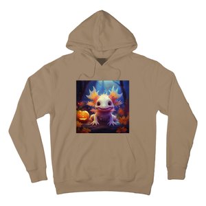 Axolotl Pumpkin – Halloween Thanksgiving Fall Harvest Hoodie