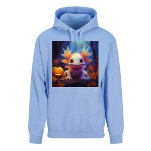 Axolotl Pumpkin – Halloween Thanksgiving Fall Harvest Unisex Surf Hoodie