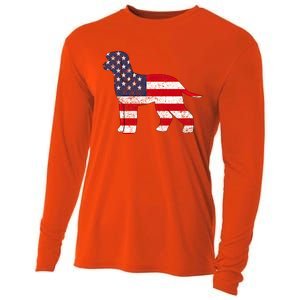 American Patriotic Irish Water Spaniel Acz134a Meaningful Gift Cooling Performance Long Sleeve Crew